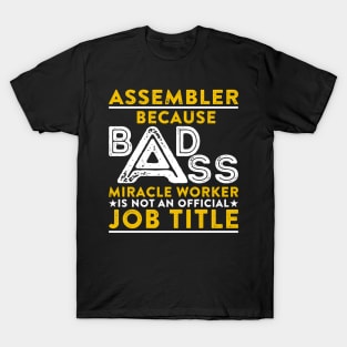 Assembler Badass Miracle Worker T-Shirt